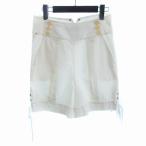  Sports Max Max Mara SPORT MAX шорты tuck боковой кнопка biju- хлопок белый белый 42 женский 