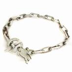バーバリーブラックレーベル BURBERRY BLACK LABEL チェーンブレスレット 925 シルバー 総重量 21.0g アクセサリー メンズ