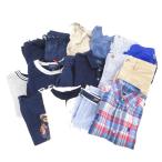 ラルフローレン RALPH LAUREN 17点セット Tシャツ パンツ ハーフパンツ 3T 白 ホワイト 黒 ブラック 紺 ネイビー 青 ブルー /AE キッズ