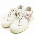 オニツカタイガー Onitsuka Tiger スニーカー シューズ ローカット ラメ 1183B783 白 ピンク ホワイト 23.0cm 靴 レディース