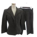 k Miki .k Kumikyoku KUMIKYOKU выставить tailored jacket 7 минут длина слаксы общий обратная сторона no- отдушина шерсть чай Brown 3 женский 