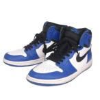 ショッピングjordan ナイキ NIKE Air Jordan 1 Retro High OG Game Royal スニーカー ハイカット 555088-403 青 ブルー 27cm US9 靴 メンズ
