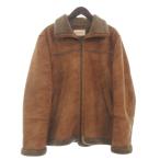 カーターズ CARTER's 美品 フェイクムートンジャケット ブルゾン 長袖 裏ファー 6540-5607 茶 ブラウン L メンズ