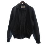 ヴィンテージ VINTAGE デロング Delong 90s オールレザー ジャケット ライダース ブルゾン フルジップ 刺繍 黒 ブラック L