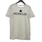ショッピングモンクレール モンクレール MONCLER Tシャツ カットソー 半袖 ロゴ コットン H20918C00007 白 ホワイト M メンズ