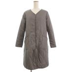  Zoo чай teshu комплект ZOOTIE Des sucettes стеганое пальто с хлопком no color длинный длинный рукав трубчатая обводка M серый 