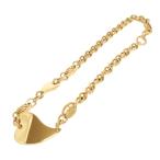 ショッピングフォリフォリ フォリフォリ Folli Follie ハート ネックレス ペンダント チェーン ゴールドカラー アクセサリー ■GY99 レディース