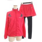  New balance NEW BALANCE выставить джерси брюки длинный рукав Logo вышивка NBR-92227W розовый S #FF женский 