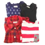  Blanc shesBRANSHES рубашка футболка вязаный суммировать 4 позиций комплект 80cm красный красный чёрный черный темно-синий темно-синий др. /GV #GY14 Kids 