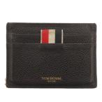  Tom Brown THOM BROWNE футляр для карточек чехол для пропуска кожа чёрный черный мелкие вещи *AA* мужской 
