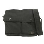 ショッピング吉田カバン ポーター PORTER 吉田カバン スモーキー ショルダーバッグ 斜めがけ フラップ ダークグレー メンズ