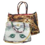 アチャチュムムチャチャ AHCAHCUM.muchacha ハンドバッグ ワンショルダーバッグ まとめ 2点セット 2WAY キャット 猫プリント