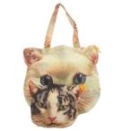 アチャチュムムチャチャ AHCAHCUM.muchacha トートバッグ ワンショルダーバッグ まとめ 2点セット キャット 猫プリント ベージュ 茶 ブラウ