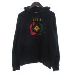 ショッピングLRG エルアールジー LRG パーカー スウェット 長袖 プルオーバー 裏毛 プリント 黒 ブラック S メンズ