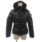 ショッピングmoncler モンクレール MONCLER ダウンジャケット ブルゾン フルジップ フード ナイロン 45308 60 68950 緑 カーキ 0 レディース