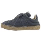 メゾンマルジェラ 22 Maison Margiela 22 22AW エスパドリーユ スニーカー ウォッシュドキャンバス S58WS0214 青 ブルー 37 約24cm
