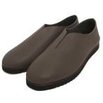  не использовался товар Jurgen Lehl JURGEN LEHL low край кожа туфли без застежки обувь серый серия 24.5 женский 