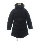 ザノースフェイス ウインドストッパーダウンシェルコート フルジップ ミドル丈 フーディ NDW91864 黒 ブラック S レディース