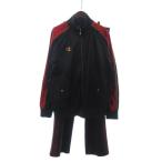  Champion CHAMPION выставить жакет брюки джерси Logo вышивка чёрный черный красный O XO #FF мужской 