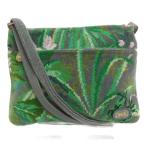 ショッピングフェイラー フェイラー FEILER ショルダーバッグ 斜め掛け シュニール織り 緑 グリーン 鞄 レディース