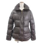 ショッピングmoncler モンクレール MONCLER JOUX ダウンジャケット ナイロン ワッペン グレー 4 レディース