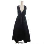 ショッピングzara ザラ ZARA ワンピース ノースリーブ ジップ ロング丈 黒 ブラック S レディース