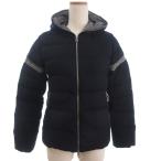 デュベティカ  RARIADE ダウンジャケット ブルゾン フルジップ フーディ D.2520.00/1097 紺 ネイビー 40 ■TC レディース