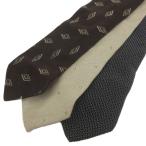 joru geo Armani GIORGIO ARMANI COLLEZIONI галстук 3 шт. комплект широкий галстук оттенок бежевого оттенок коричневого темно-синий серия #OOM мужской 