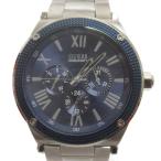  Guess GUESS наручные часы кварц аналог хронограф W0246G2 циферблат темно-синий серебряный цвет часы мужской 