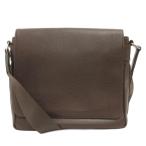 ルイヴィトン LOUIS VUITTON ロマンPM タイガ ショルダーバッグ 斜め掛け スクエア レザー M32778 茶 ブラウン 鞄 メンズ
