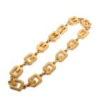 ji van si.GIVENCHY браслет G Logo печать Gold цвет аксессуары женский 