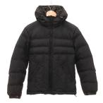  Uniqlo UNIQLO premium пуховик блузон капот средний длина M чёрный черный /JS #GY99 мужской 