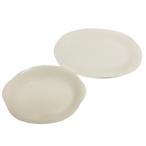  Noritake NORITAKE 2 позиций комплект суммировать bo-n коричневый ina большая тарелка эллипс глубокий тарелка flat тарелка овальный plate белый посуда #GY99 прочее 