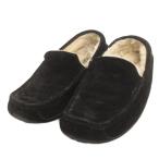  UGG Австралия UGG australia мокасины туфли без застежки мутон обувь S/N5775 чёрный черный 27.0cm мужской 