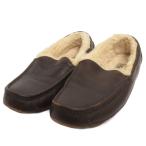  UGG Австралия UGG australia Ascot мокасины туфли без застежки мутон обувь кожа 5379 чай Brown 27.0cm мужской 