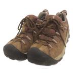  ключ nKEEN TARGHEE II походная обувь спортивные туфли low cut гонки выше чай Brown 23.5cm женский 