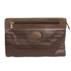  Mario Valentino Mario Valentino MARIO VALENTINO ручная сумочка квадратное кожа общий рисунок чай Brown сумка #GY99 мужской 