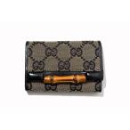 GUCCI ¥°¥Ã¥Á 112552¡¦0416 ¥Ð¥ó¥Ö¡¼ GG¥¥ã¥ó¥Ð¥¹ 6Ï¢¥Õ¥Ã¥¯ ¥¡¼¥±¡¼¥¹ ¥Ö¥é¥Ã¥¯ /¢¡¡ù¡ÚÃæ¸Å¡Û¡Ú¥Ù¥¯¥È¥ë ¸ÅÃå¡Û