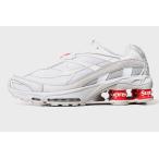 27cm 未使用品 2022SS SUPREME × NIKE シュプリーム ナイキ SHOX RIDE 2 SP 'White' ショックスライド2 US9 DN1615-100/● メンズ