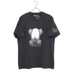 未使用品 KAWS × UNIQLO カウズ ユニクロ グラフィック プリント 半袖Tシャツ XXL Dark Gray ダークグレー 341-446311 /◆ メンズ