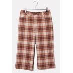 CROCODILE крокодил проверка укороченные брюки слаксы 9 BROWN Brown 0305-35503 /** женский 