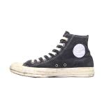 27.0cm CONVERSE × STUSSY ピグメントダイ加工 オールスター ハイ カット スニーカー シューズ 靴 NAVY ネイビー 1CK920 /◆ メンズ