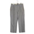 CAMIEL FORTGENS カミエル フォートゲンス SUIT PANTS ギンガムチェック スーツパンツ スラックス S GRAY グレー /◆ メンズ