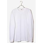 UNIQLO U ユニクロユー 長袖 エアリズムコットンクルーネックTシャツ XL WHITE ホワイト 341-475349 /◆ メンズ