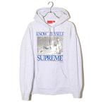 ショッピングsupreme 19SS Supreme シュプリーム Know Thyself Hooded Sweatshirt フーデッド スウェットシャツ パーカー M Ash Grey アッシュグレー 国内正規品