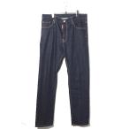 ショッピングディースクエアード 2024AW DSQUARED2 ディースクエアード リジット ストレート デニムパンツ ジーンズ 50 INDIGO インディゴ S74LB1421 /● メンズ