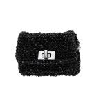 ANTEPRIMA アンテプリマ LUCCHETTO ルッケット ワイヤーバッグ ショルダーバッグ F NERO OPACO ブラック /●☆ レディース