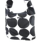 Yahoo! Yahoo!ショッピング(ヤフー ショッピング)マリメッコ marimekko キヴェット Kivet ショルダーバッグ 肩掛け キャンバス 黒 白/33 レディース 中古 【ベクトル 古着】