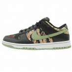 未使用品 2021年 ナイキ NIKE DUNK LOW SE BLACK MULTI CAMO ダンク ロー ブラックマルチカモ スニーカー DH0957-001 カモフラ 迷彩 総柄