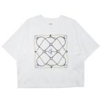 2023年製 エルメス HERMES FIGURE ARTISTIQUE Tシャツ フィギュア アーティスティック ロゴ プリント 半袖 プルオーバー 40 白/■Q40/EK1